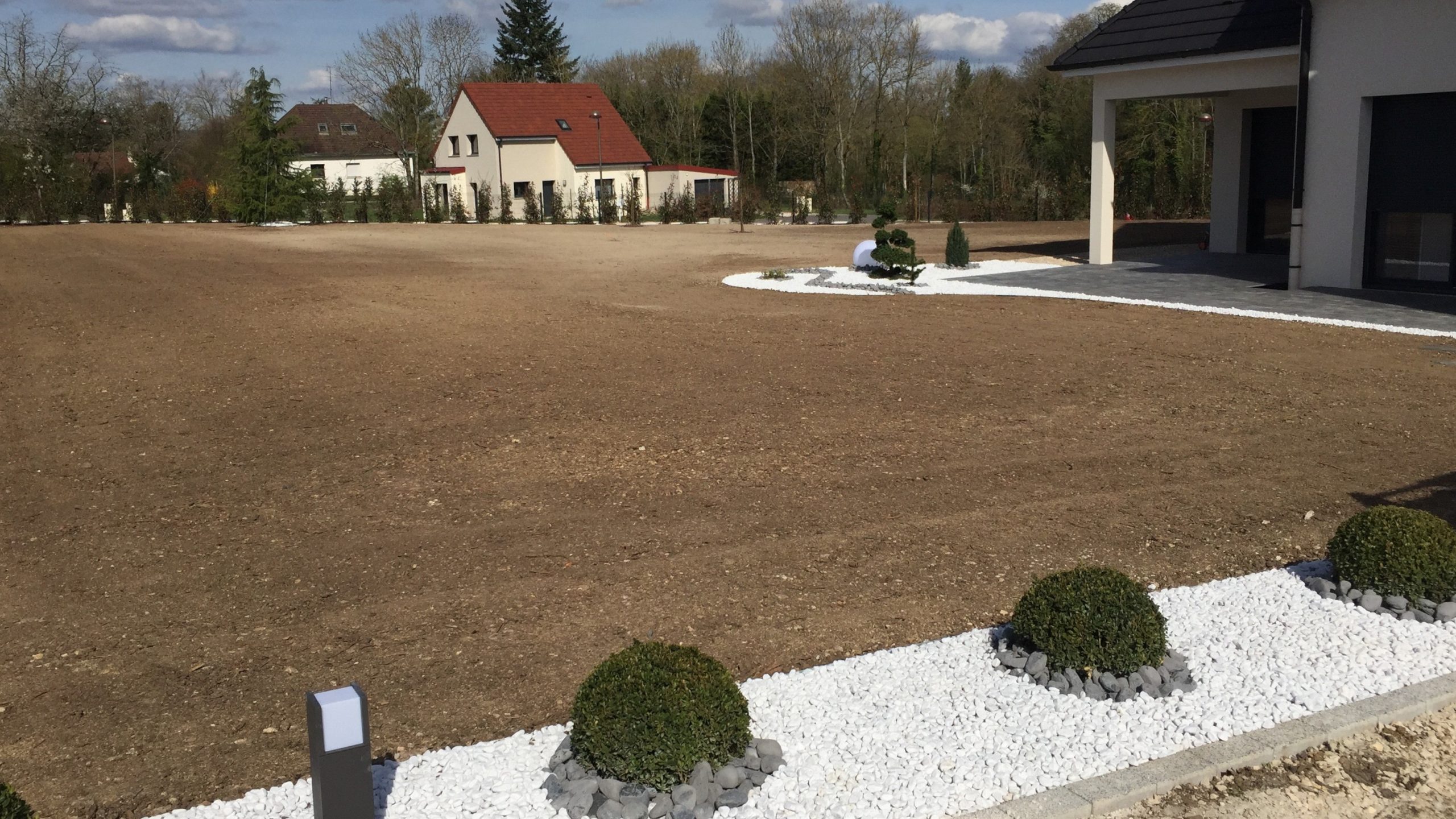 Engazonnement terrain par TPF