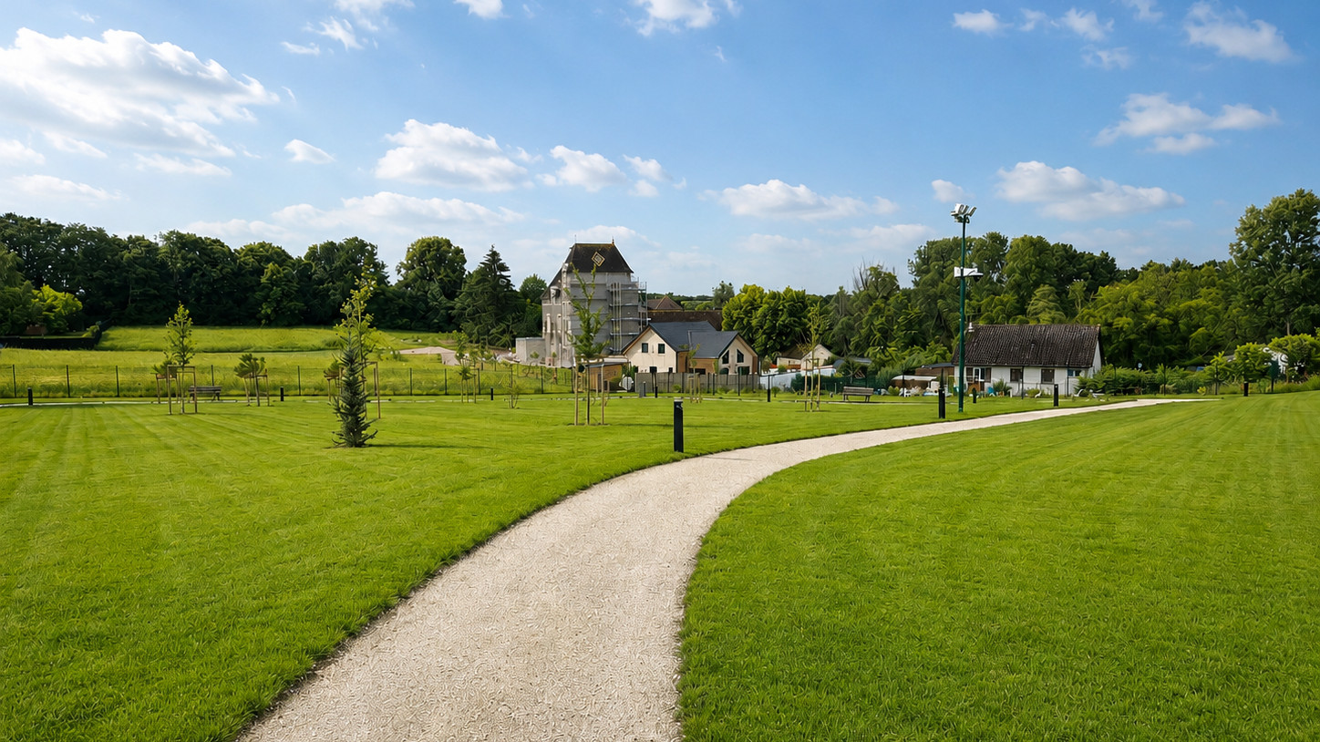 Parc de Norges-la-Ville - Gazon tpf21